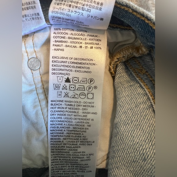 Levi’s 501 100% cotton 29 x 30 11“ - Picture 5 of 6